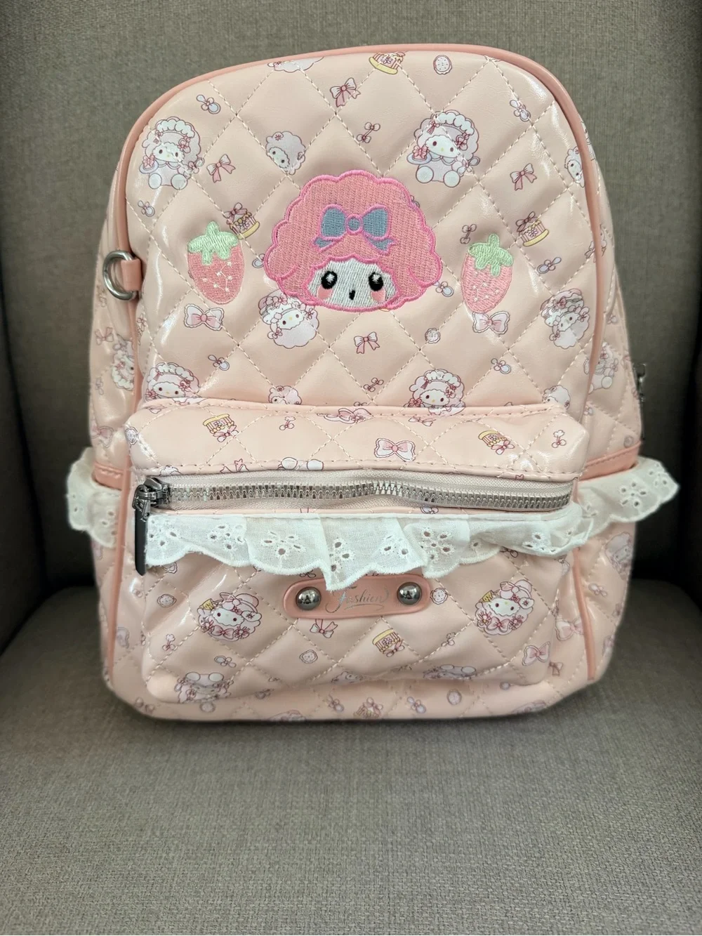 My Sweet Piano Kawaii Backpack with Plush Pouch